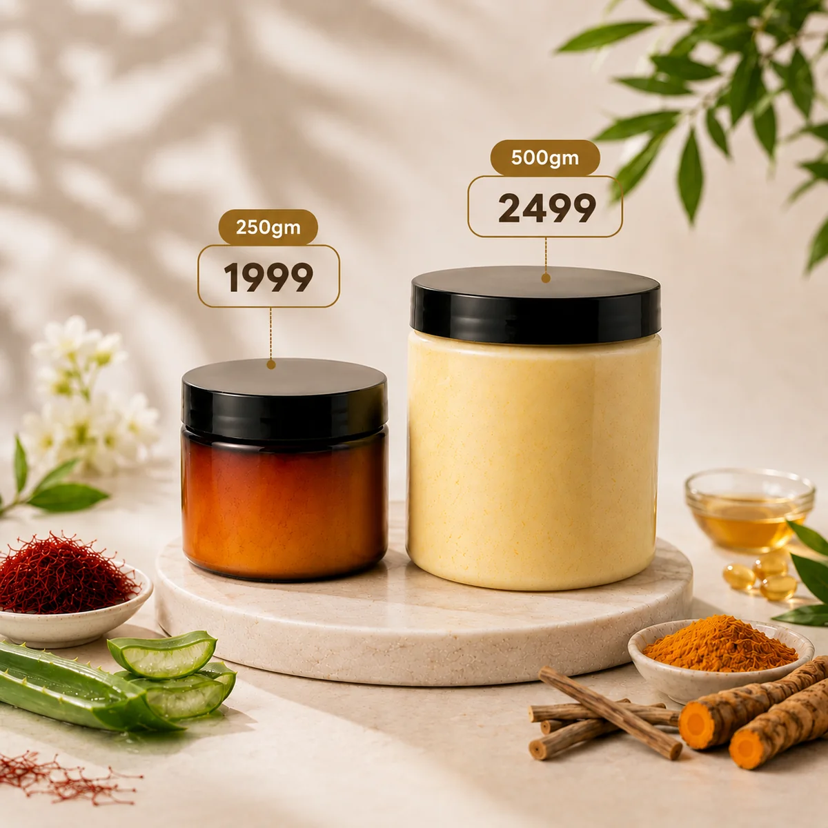 Zafrani Whitening Cream 300g – Skin Brightening And Mosturizing Face Cream For Smooth And Glowing Skin